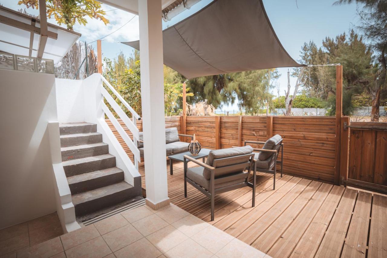 La Villa L'Ancre Marine, Pieds Dans Le Lagon ! La Saline Le Bains Dış mekan fotoğraf