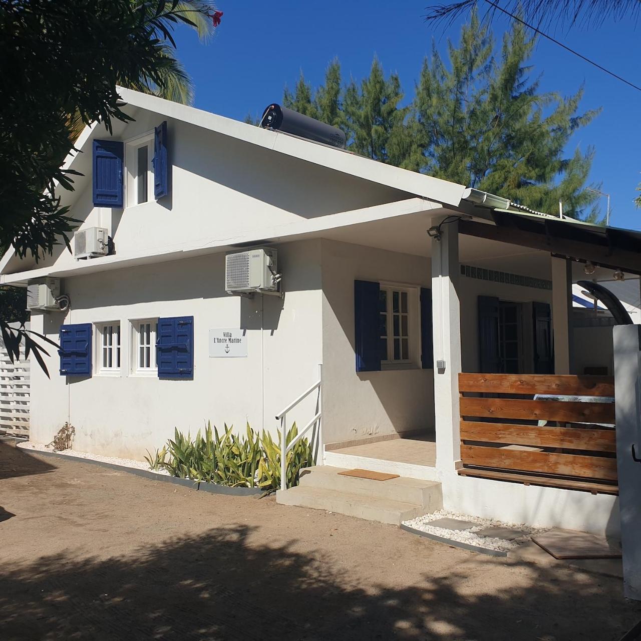 La Villa L'Ancre Marine, Pieds Dans Le Lagon ! La Saline Le Bains Dış mekan fotoğraf